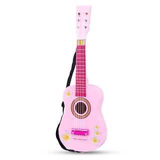 New Classic Toys - Guitare - Rose-Fleurs